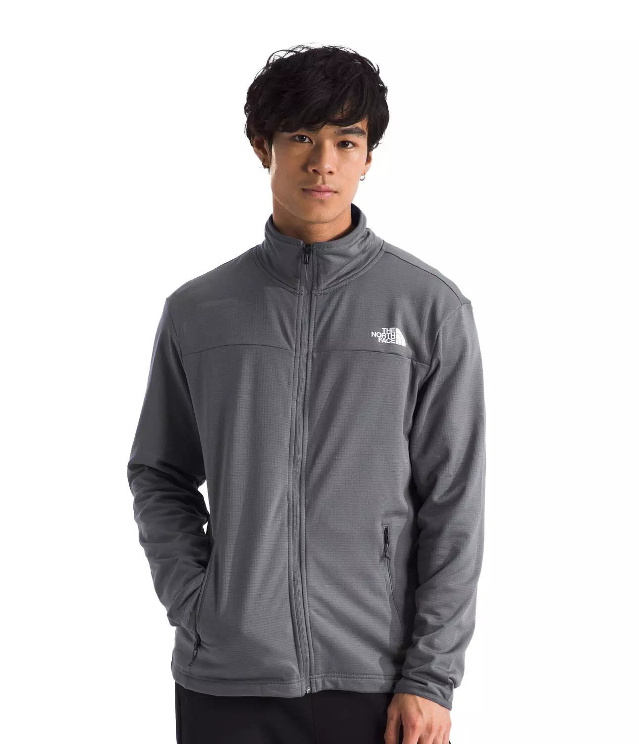 アウターその他 EiDER GRID grid UNI fleece jacketGrayish BLUE DUU23166GB Game Over Jersey Jacket (Plus Size Ver.) – ACDC RAG
